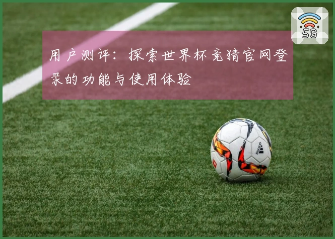 用户测评：探索世界杯竞猜官网登录的功能与使用体验