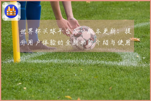 世界杯买球平台入口版本更新：提升用户体验的全新功能介绍与使用指南